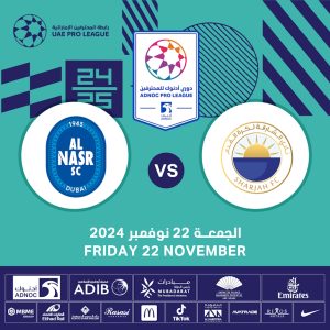 Sharjah FC vs Al Nasr SC Sports Events